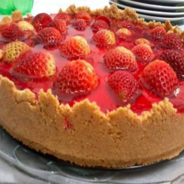 Torta de morango maravilhosa