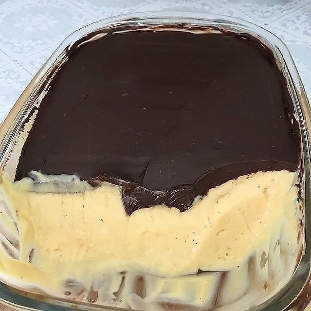 Mousse de maracujá trufada