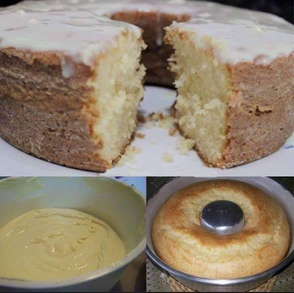 Bolo de Arroz Cozido