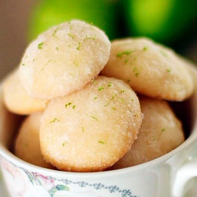 Biscoito de Limão com Maizena