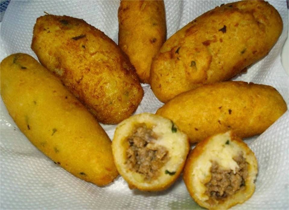 Bolinho de aipim da Aguida