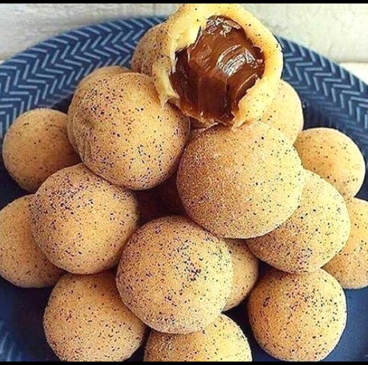 Brigadeiro de churros e doce de leite