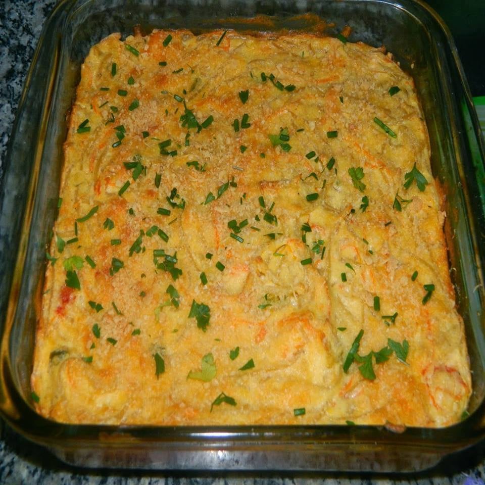 Torta Suflê de Macarrão