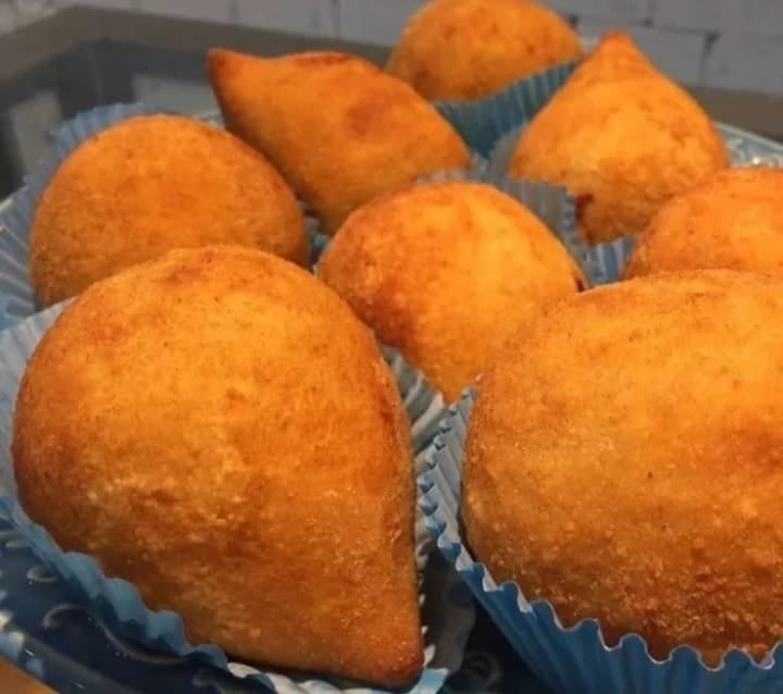 COXINHA DE BATATA SIMPLESMENTE MARAVILHOSA