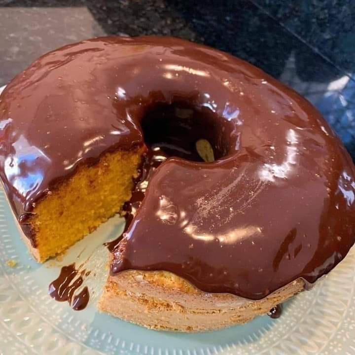 Bolo de Cenoura com Nutella