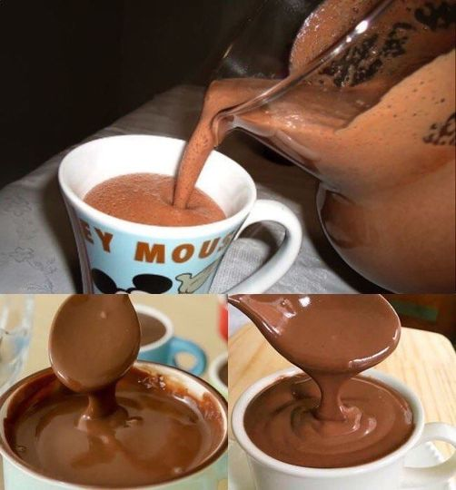 Chocolate quente prático