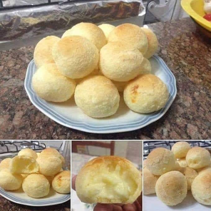 Pão de Queijo de Liquidificador fácil e delicioso