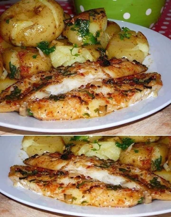 Peixinho de Forno Com Batatas