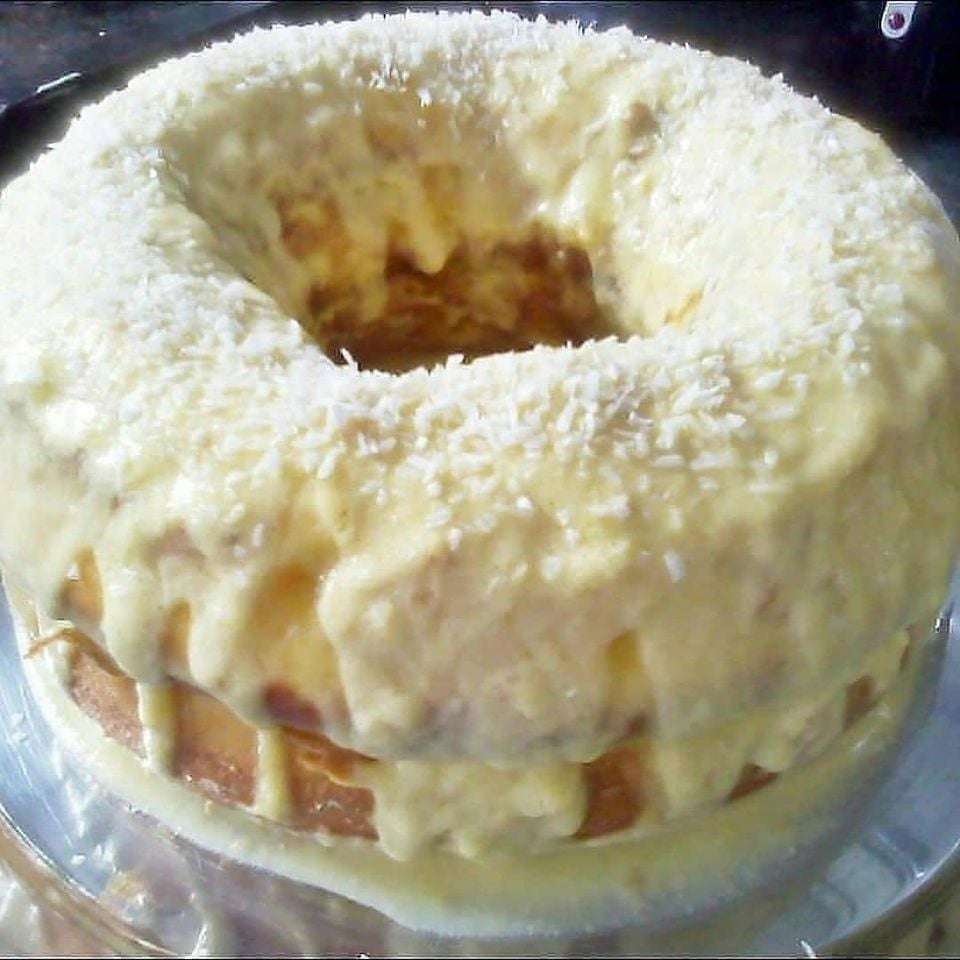 Bolo de Laranja com Cobertura maravilhoso