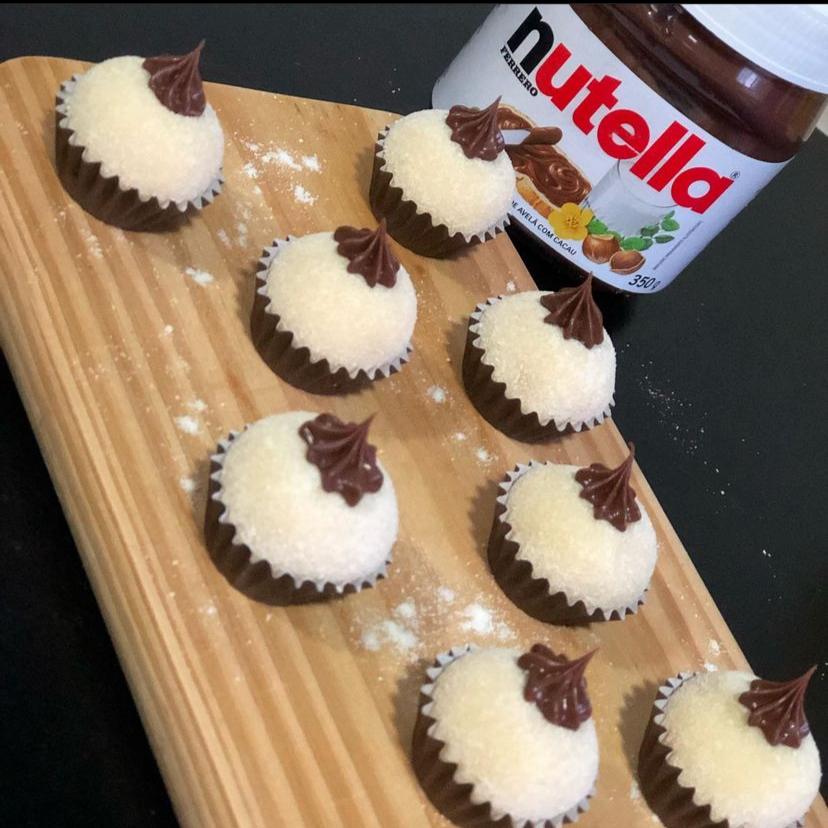 Brigadeiro de ninho com nutella