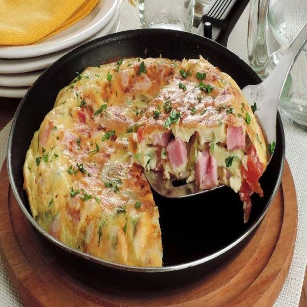 Omelete de liquidificador