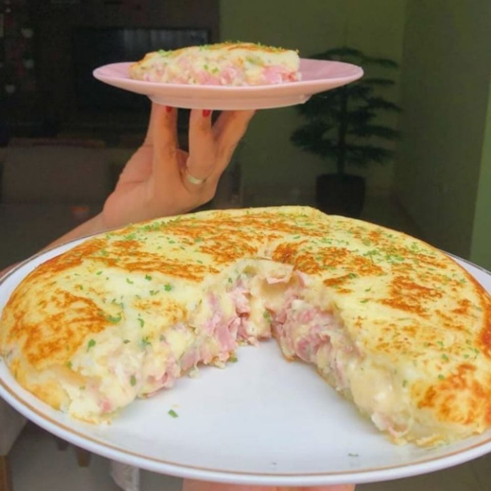 TORTA DE BATATA DE FRIGIDEIRA