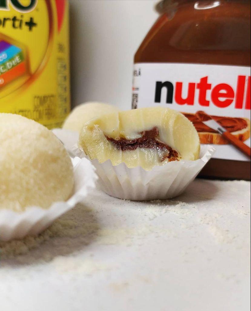 Brigadeiro de ninho com nutella