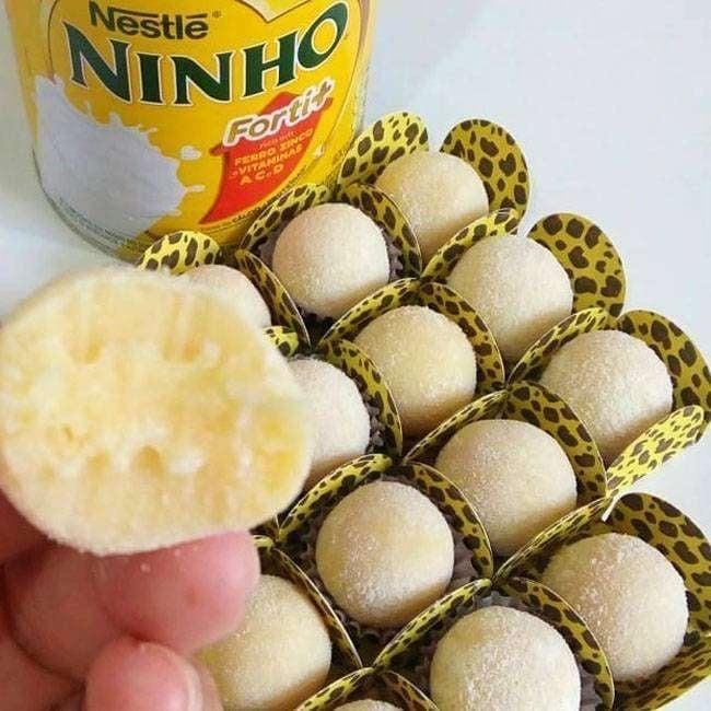 Brigadeiro de leite ninho