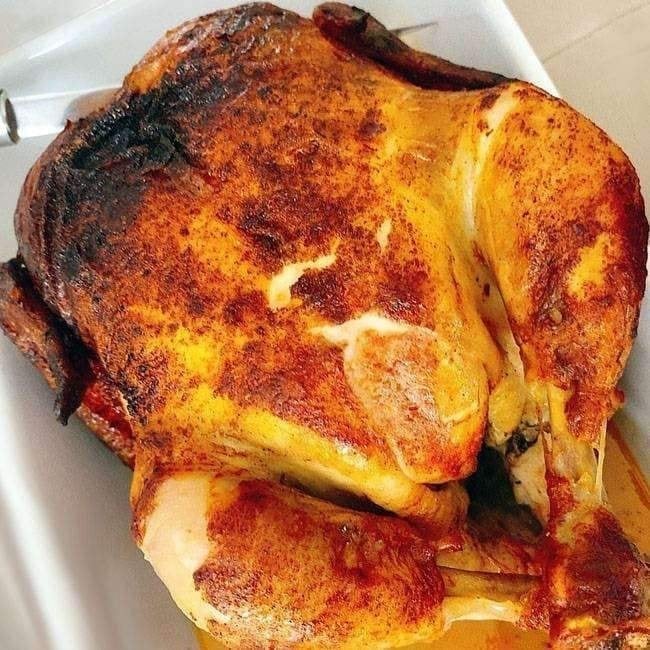 FRANGO ASSADO NO FORNO