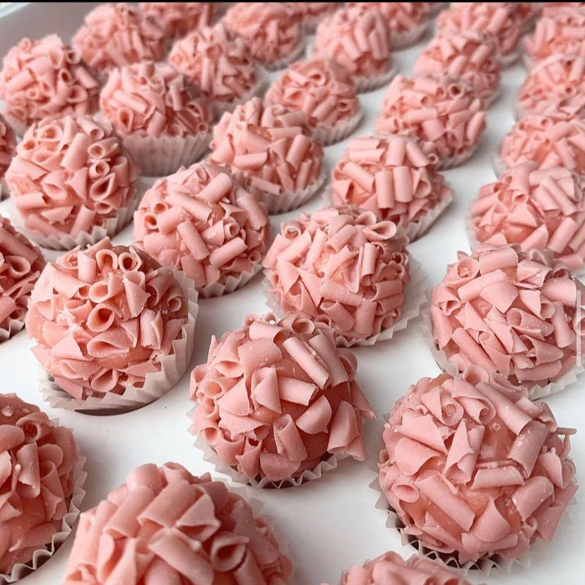 Brigadeiro de morango