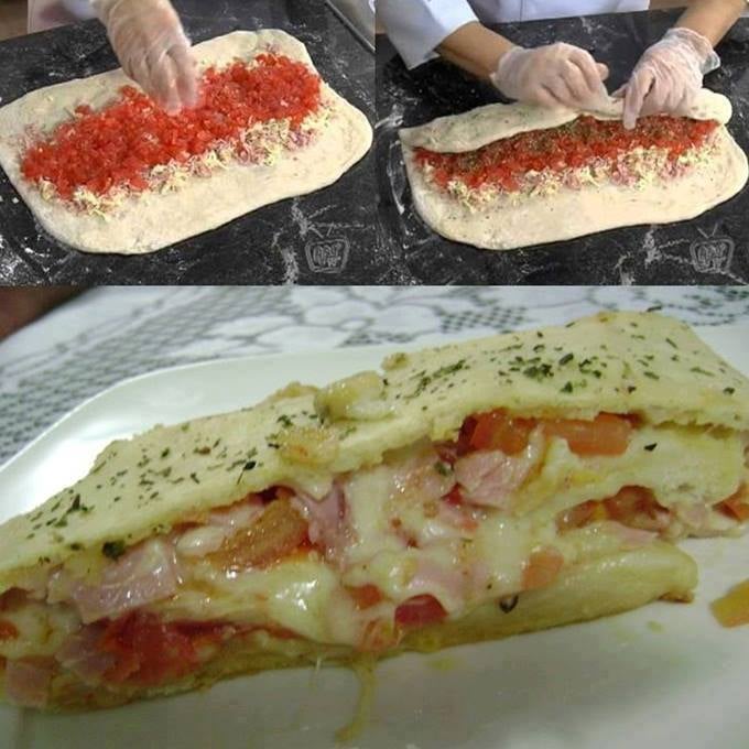 Pizza enrolada