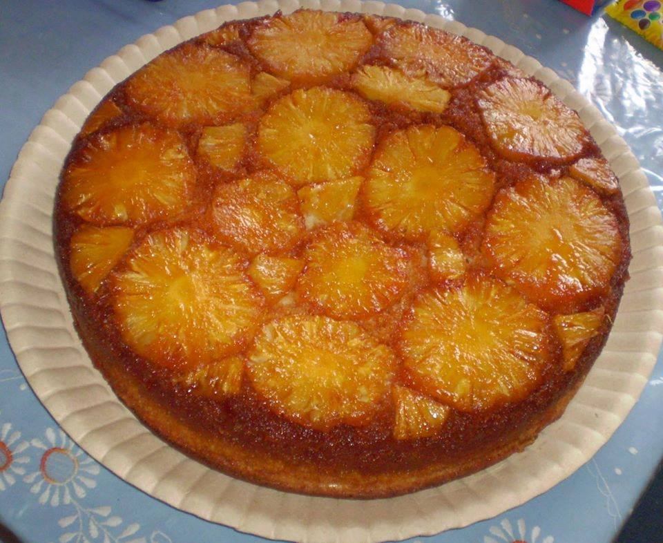 Torta de abacaxi uma delicia de receita