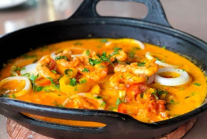 Moqueca de camarão