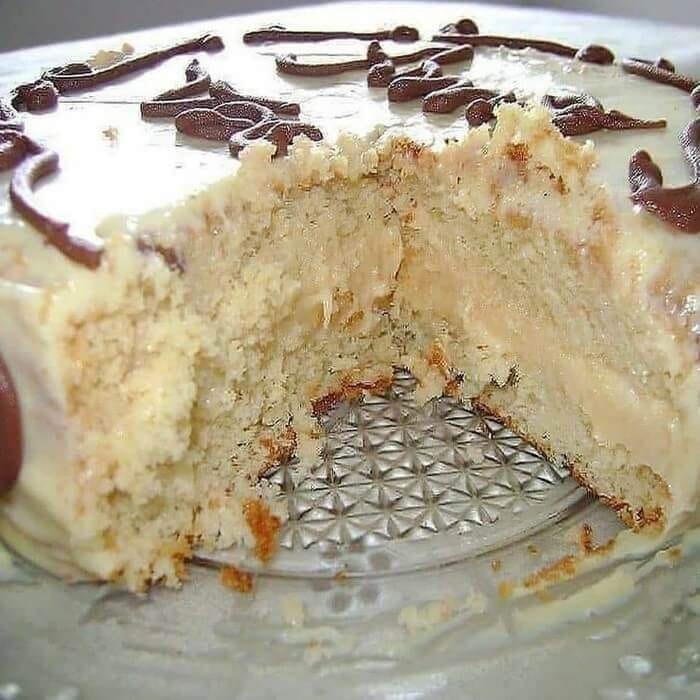 Bolo de Brigadeiro Branco