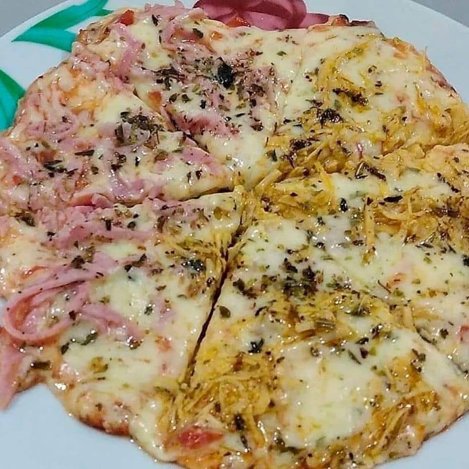 Pizza de microondas maravilhosa!