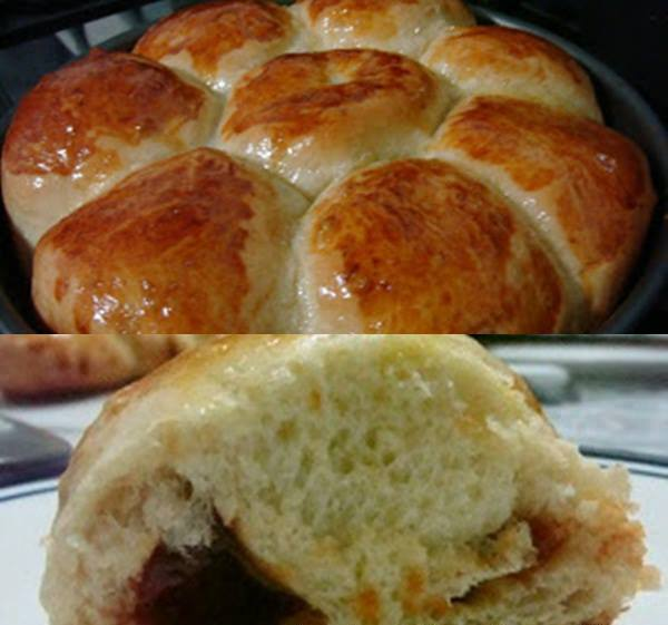 Rosca de Leite Condensado e Goiabada