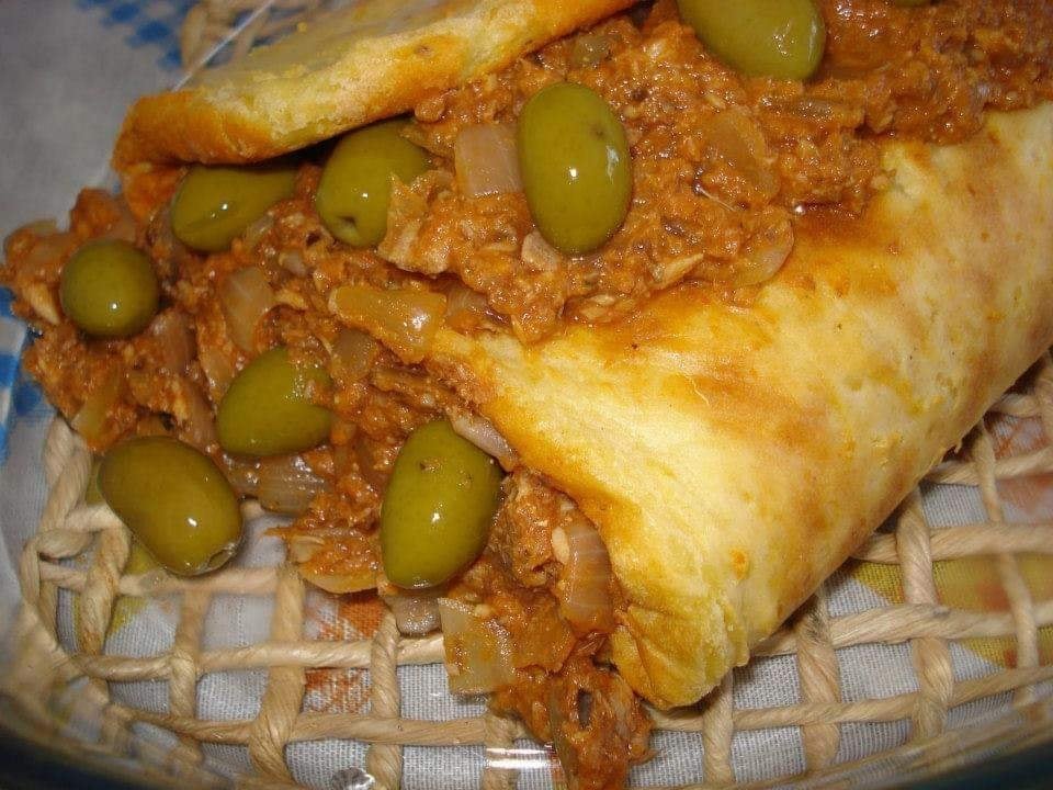 Rocambole de Batata com Sardinha