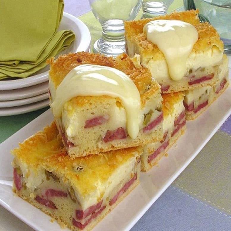 Torta fofinha de calabresa