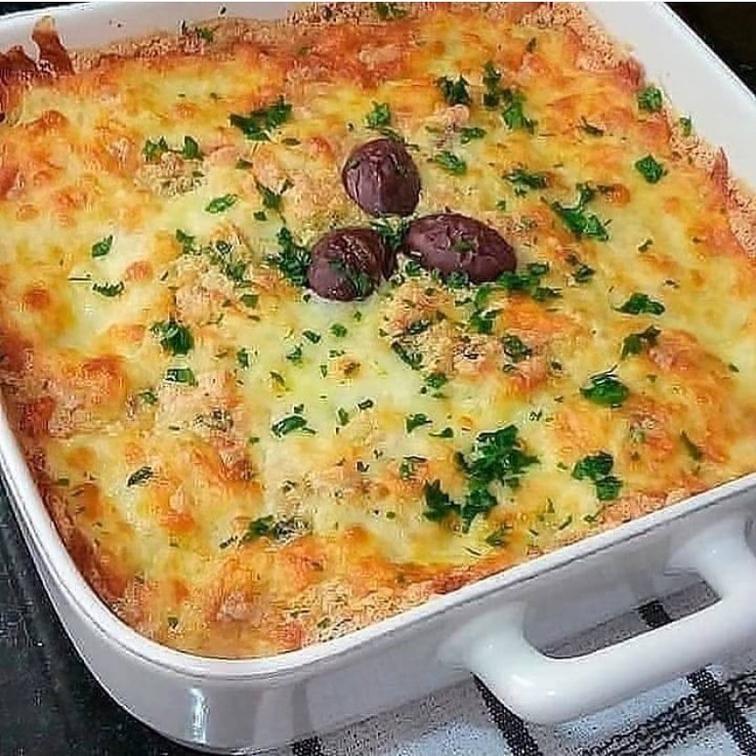 Omelete de forno de bacalhau