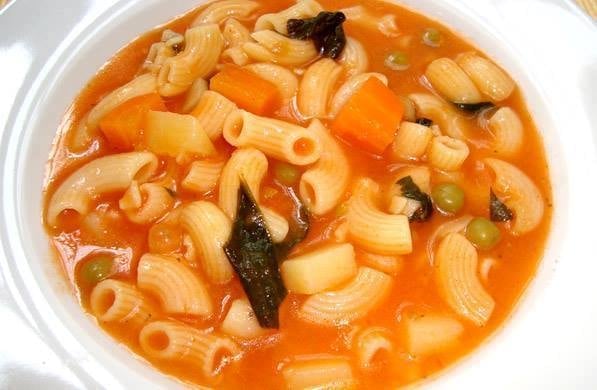 SOPA COZIDA COM LEGUMES