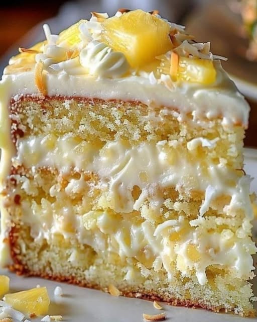 Bolo de Abacaxi Caramelizado – Fofinho e Molhadinho! 🍍🍰